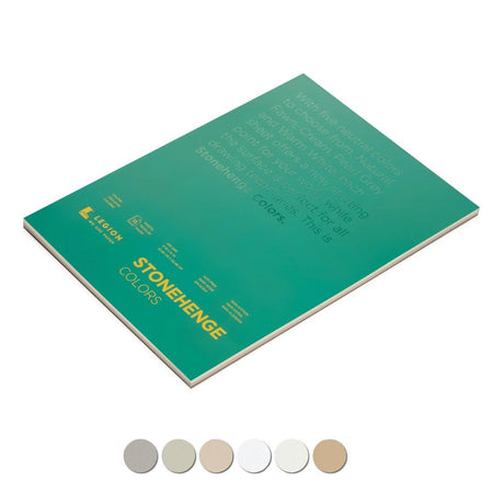 Stonehenge Colors drawing paper pad, 15 sheets, 90 lb