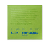 Stonehenge White drawing paper pad, 15 sheets, 90 lb