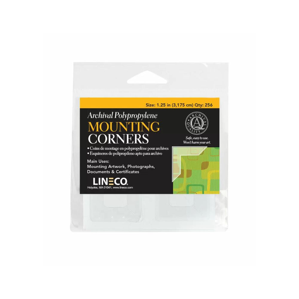 Lineco Archival Polypropylene Mounting Corners