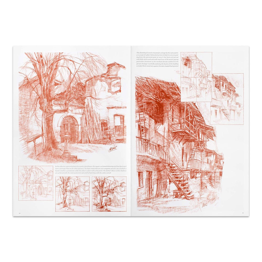 Leonardo Collection Drawing Learning Book - Landscapes