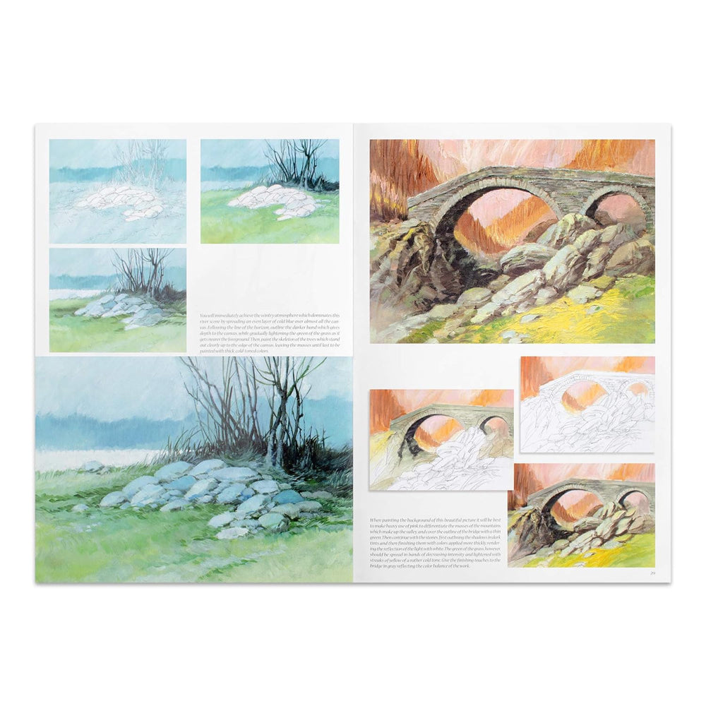 Leonardo Collection Drawing Learning Book - Landscapes