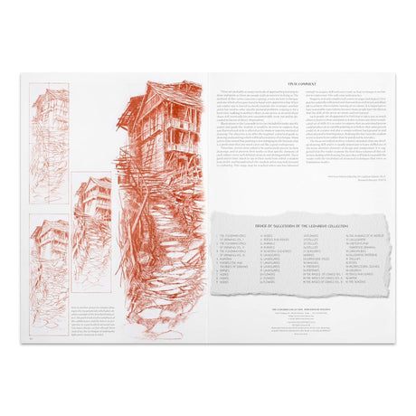 Leonardo Collection Drawing Learning Book - Landscapes
