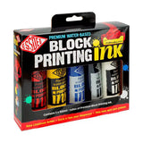 Essdee Primary Colours Block Printing Ink Set, 5x100 ml