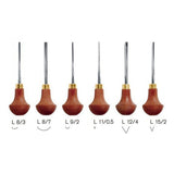 Pfeil Linoleum and Block Chisel Set, 6 pcs.