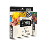 Sennelier Artist Oil Stick Introductory Set, 6x38 ml