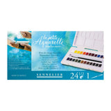 Sennelier La Petite Aquarelle Watercolor Travel Set, 24 colors