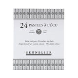 Sennelier Empty Box for Extra Soft Pastels, 24 Compartments