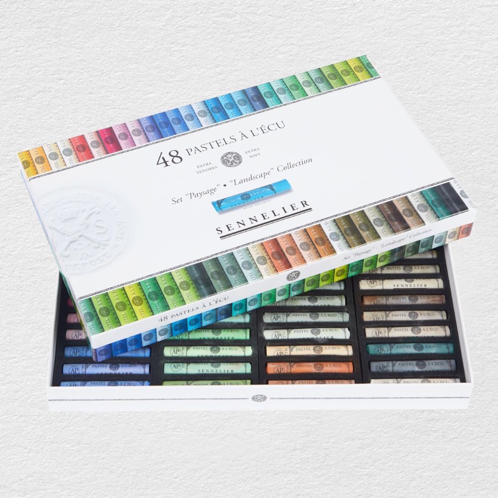 Sennelier Dry Pastel Landscape Collection, 48 colors