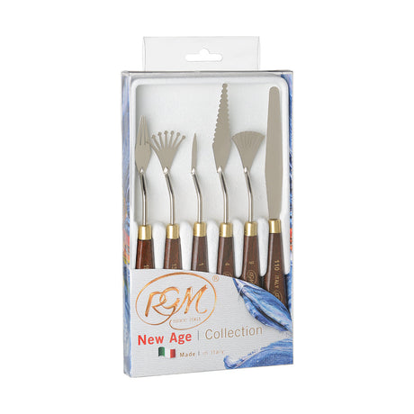 RGM New Age Line Painting Palette Knives Set of 6
