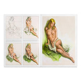 Leonardo Collection Drawing Learning Book - Nudes