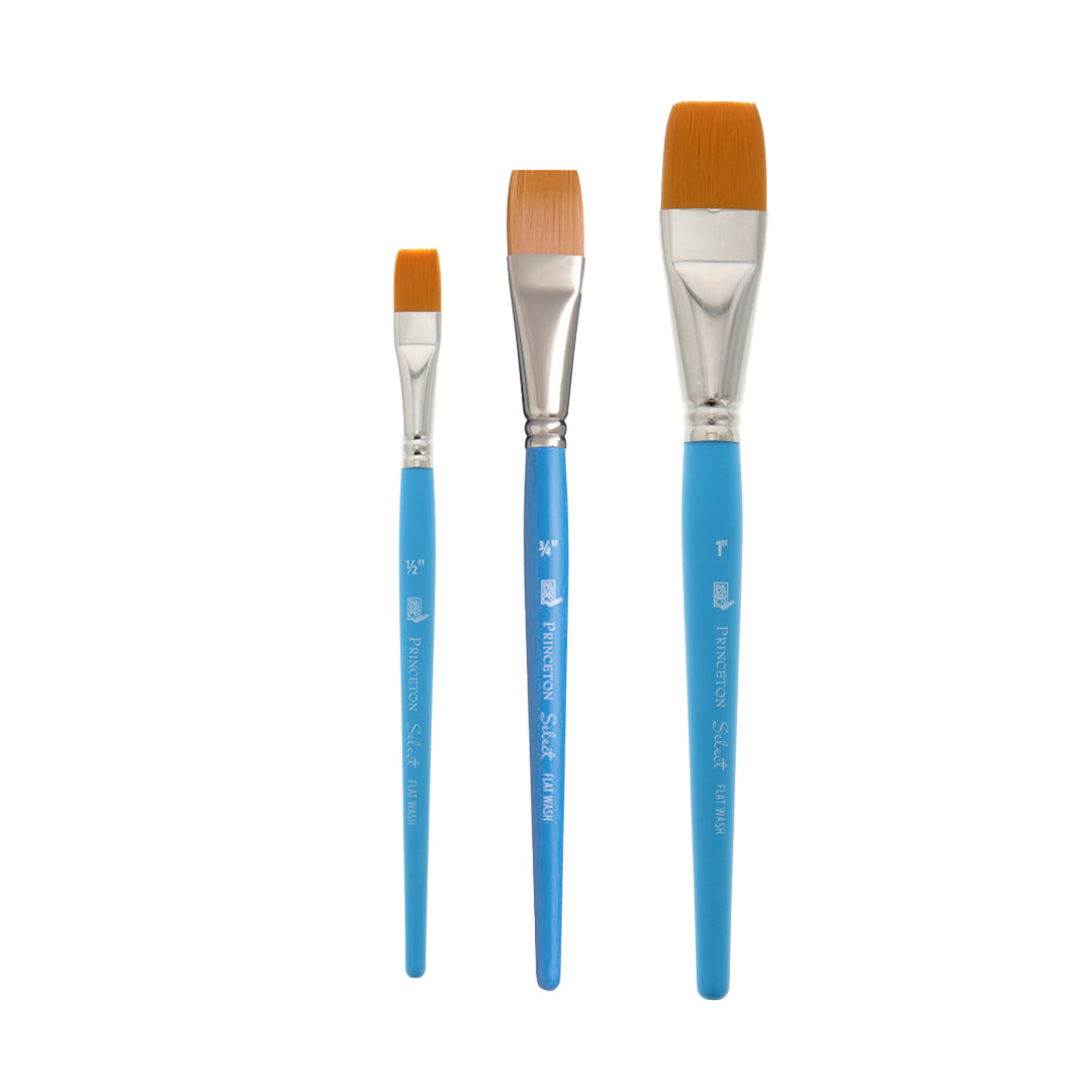 Princeton Select Artiste™ Flat Wash Synthetic Brush