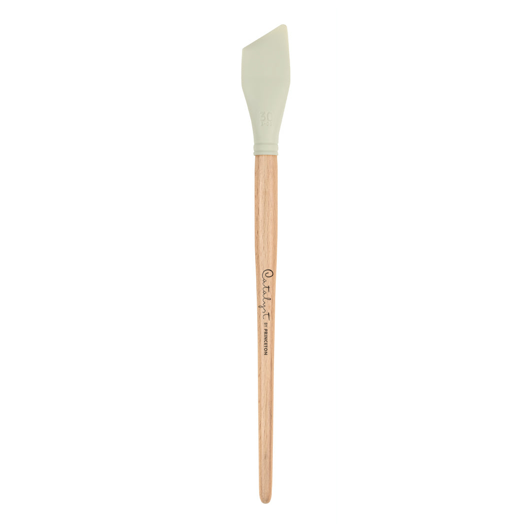 Princeton Brush Catalyst™ Blade Silicone Painting Tool, White, No. 6