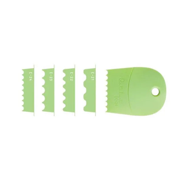 Princeton Brush Catalyst™ Contour Silicone Painting Tool, Green, Series 20