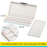 MEEDEN Airtight Leakproof Watercolor Palette