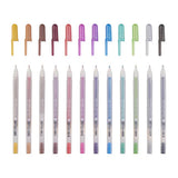 Sakura Gelly Roll Gel Pens Set Metallic, 12 colors