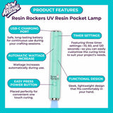 Resin Rockers UV Resin Pocket Lamp Curing Light