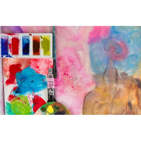 Renesans Set of Tempera Gouache Cover Paints, 12x20 ml