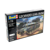 Revell Leopard 2 A6-A6M Scale Model, 1:72