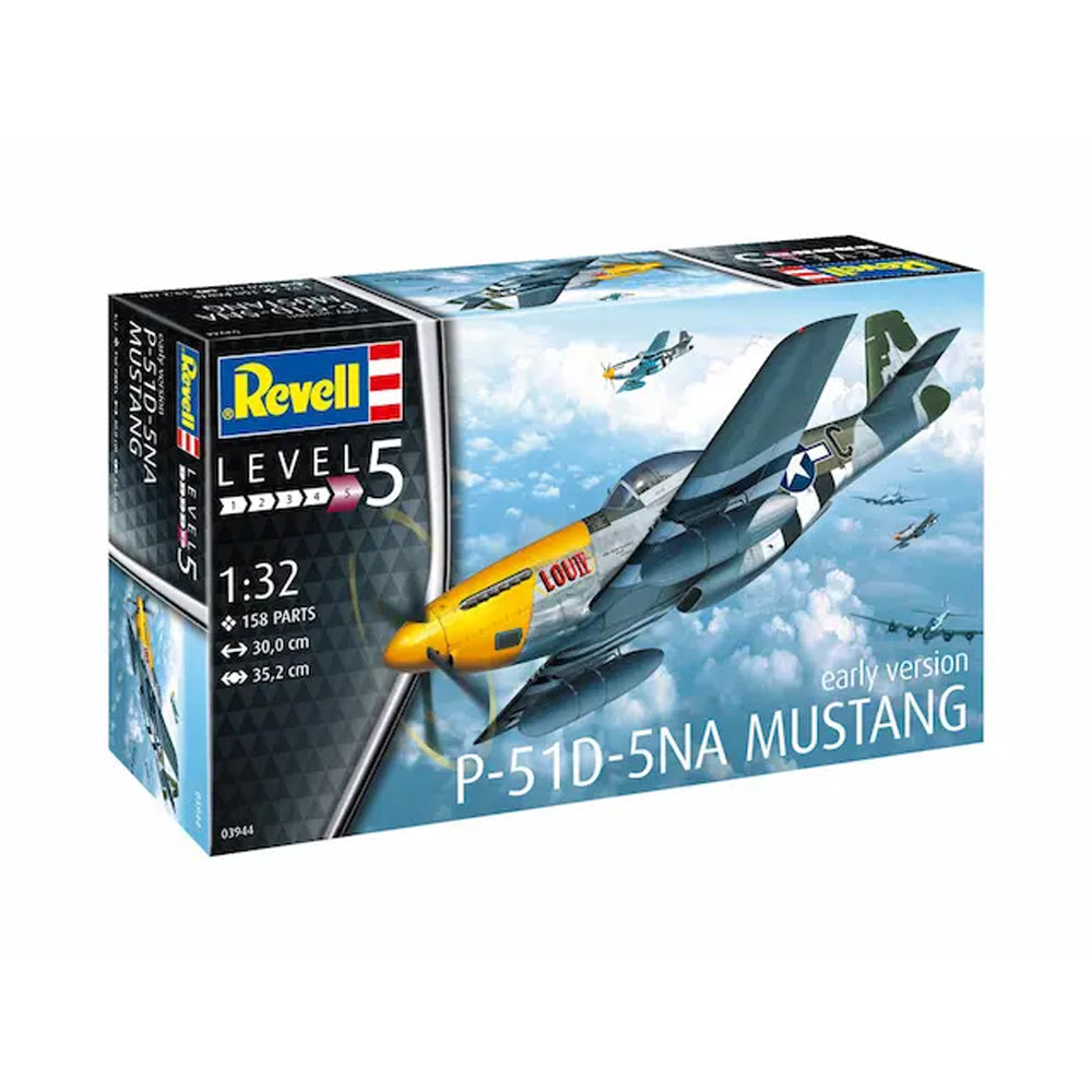 Revell P-51D-5NA Mustang (early version) Scale Model, 1:32