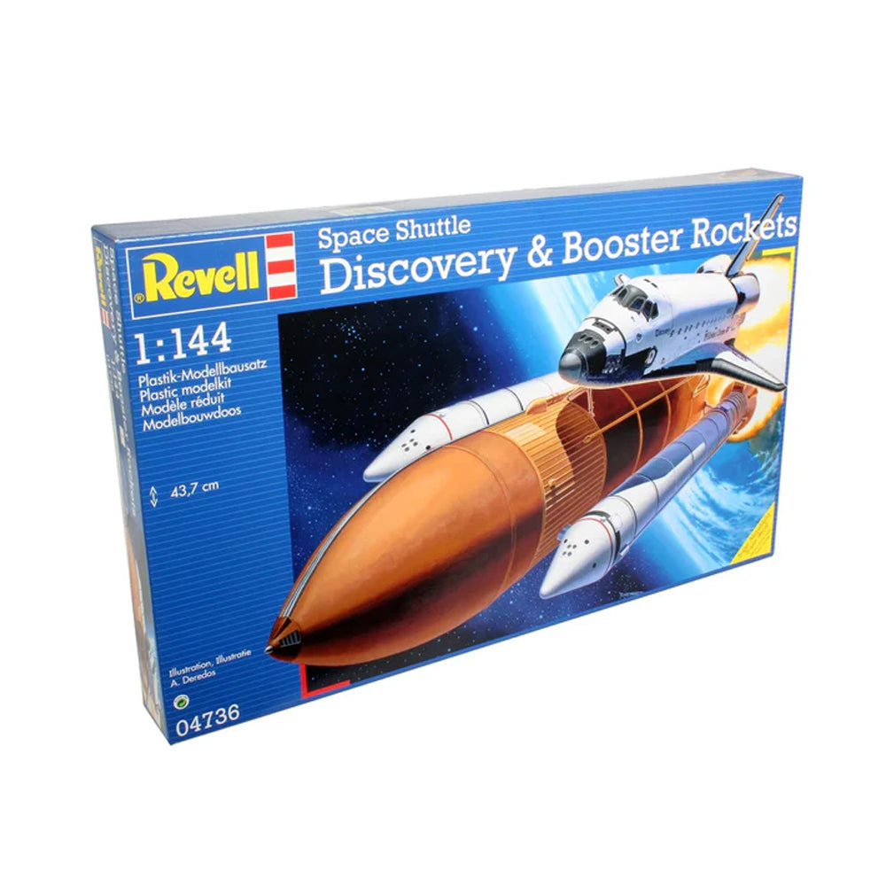 Revell Space Shuttle Discovery - Booster Rockets Scale Model, 1:144