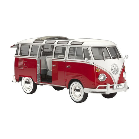 Revell Volkswagen T1 Samba Bus Scale Model, 1:24