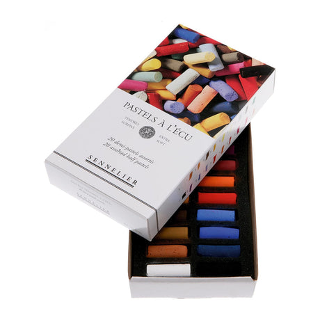 Sennelier Half-Stick Soft Pastel Set, 20 colours