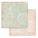 Stamperia Double-Sided Scrapbooking Paper Set - Rose Parfum Backgrounds Selection, 10 units