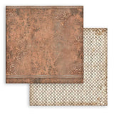 Stamperia Double-Sided Scrapbooking Paper Set - Vintage Library Backgrounds Selection, 10 units