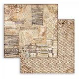 Stamperia Double-Sided Scrapbooking Paper Set - Coffee and Chocolate, 10 units