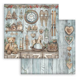 Stamperia Double-Sided Scrapbooking Paper Set - The Owl’s House, 10 units