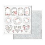 Stamperia Double-Sided Scrapbooking Paper Set - Wedding, 10 units