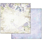 Stamperia Double-Sided Scrapbooking Paper Set - Flower Alphabet, 10 units
