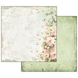 Stamperia Double-Sided Scrapbooking Paper Set - Flower Alphabet, 10 units