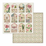 Stamperia Double-Sided Scrapbooking Paper Set - Spring, 10 units