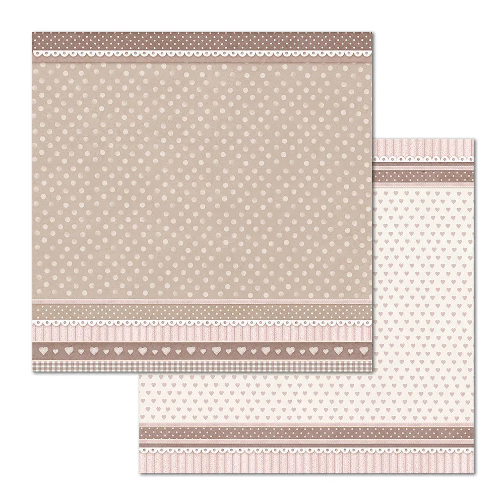 Stamperia Double-Sided Scrapbooking Paper Set - Little Girl, 10 units