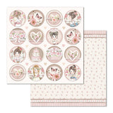 Stamperia Double-Sided Scrapbooking Paper Set - Little Girl, 10 units