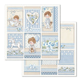 Stamperia Double-Sided Scrapbooking Paper Set - Little Boy, 10 units