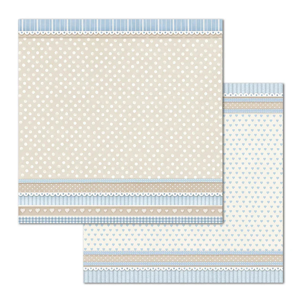 Stamperia Double-Sided Scrapbooking Paper Set - Little Boy, 10 units