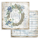 Stamperia Double-Sided Scrapbooking Paper Set - Sea Dream, 10 units