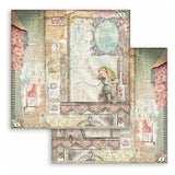 Stamperia Double-Sided Scrapbooking Paper Set - Alice Through The Looking Glass, 10 units