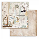 Stamperia Double-Sided Scrapbooking Paper Set - Secret Diary, 10 units
