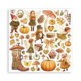Stamperia Single-Sided Scrapbooking Paper Set - Whispering Woods, 22 units