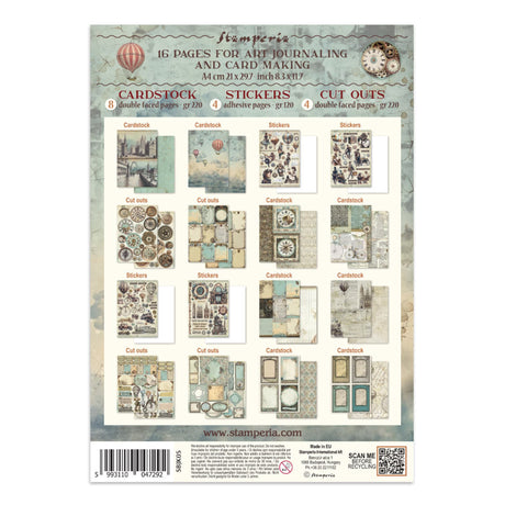 Stamperia Voyages Fantastiques Junk Journal