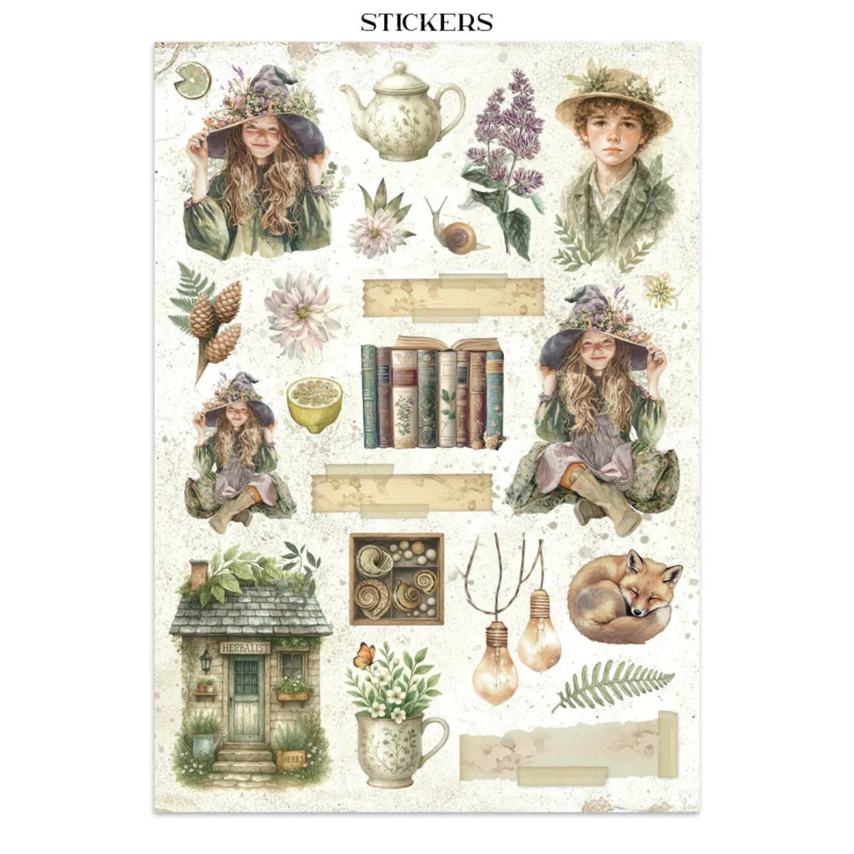 Stamperia Herbarium Silvae Junk Journal