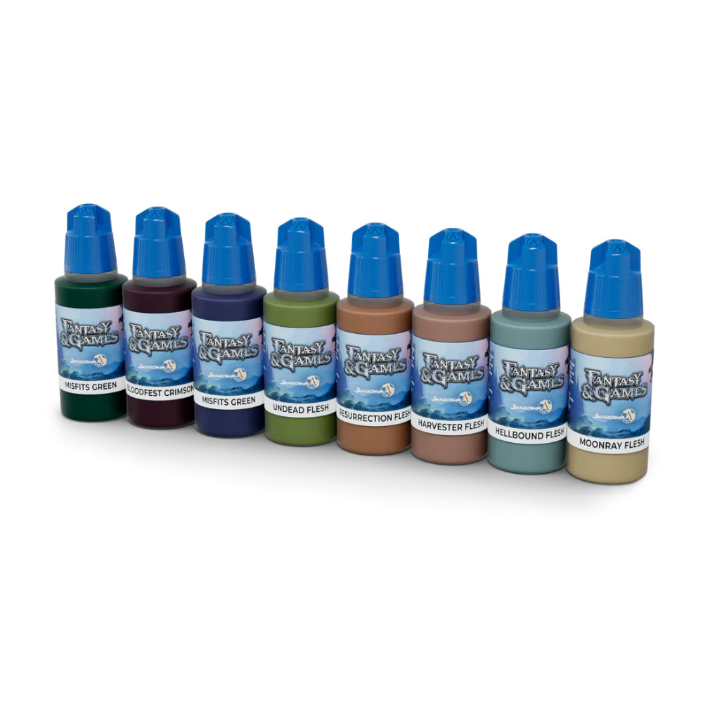 Scale 75 UNNATURAL FLESH Acrylic Paint Set, 8x17 ml