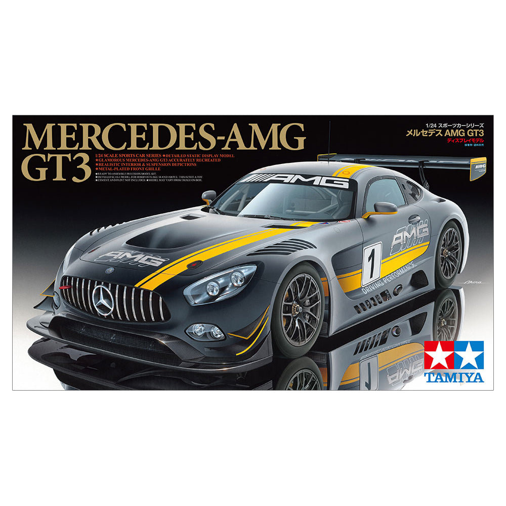 Tamiya Mercedes AMG GT3 Scale Model, 1:24