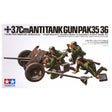 Tamiya 3.7 cm Anti-Tank Gun (PaK 35/36) Scale Model, 1:35