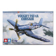 Tamiya Vought F4U-1A Corsair Model Kit, 1:72