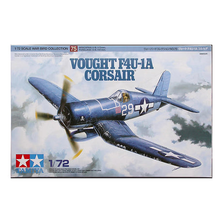 Tamiya Vought F4U-1A Corsair Model Kit, 1:72