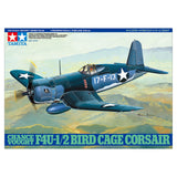 Tamiya F4U-1/2 Birdcage Corsair Fighter Scale Model Kit, 1:48